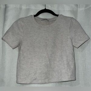 Zara beige/cram top